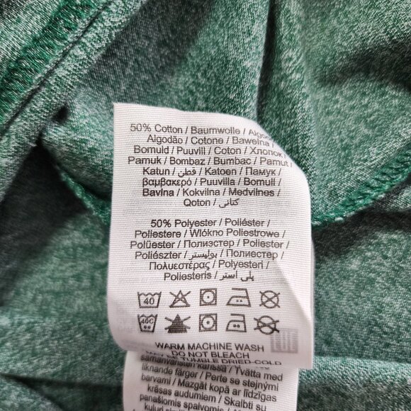 Jack & Jones green mosaic wolf face t-shirt - Picture 8 of 11